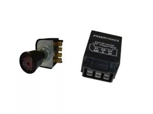 Warnblinkschalter Blinkgeber Blinker Schlepper Oldtimer-MF Blinkrelais 🚜 SET - Bild 1 von 2