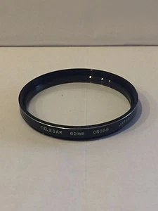 Telesor 62mm Cross Screw-In Lens Filter Made in Japan - Picture 1 of 4