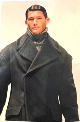 Vintage 90s New DOLCE & GABBANA Mens Runway Wool Peacoat Jacket Coat sz 40 Italy - Image 1 of 4