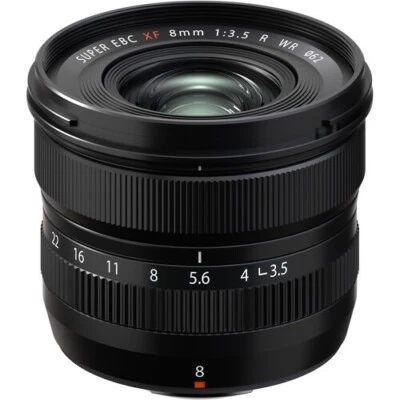 Fujifilm XF 8mm f/3.5 R WR Lens, Black #16797760 - Image 1 of 2