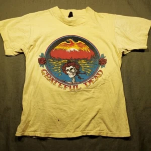 Vintage Grateful Dead T Shirt 1979 Mouse Kelly Two Sided Original Good - Picture 1 of 24