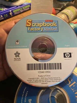 Vintage Pc Disc Scrapbook Factory Standard 2001 - Image 1 of 2