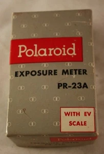 Vintage Polaroid PR-23A Belichtungsmesser EV Scale in OVP General Electric - Bild 1 von 6