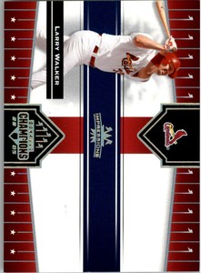 2005 Donruss Champions Impressions Gold #138 Larry Walker Cards /50 - NM-MT