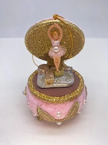 Goodwill Decoración Hogar Bailarina en Caja de Música Rosa 9,5 CM - NUEVO - Imagen 1 de 3