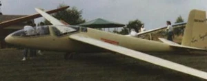 BR-904 Breguet 904 Glider Airplane Desktop Wood Model Big New - Picture 1 of 1