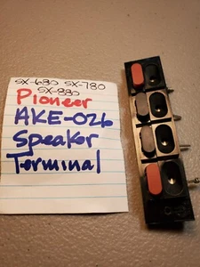 📈 PIONEER AKE-026 SPEAKER TERMINAL SX-680 SX-780 SX-880 STEREO RECEIVERS - Picture 1 of 5