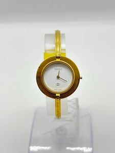 [As-Is] GUCCI 11/12 Change Bezel Uhr Weißgold aus Japan [lesen] - Bild 1 von 12