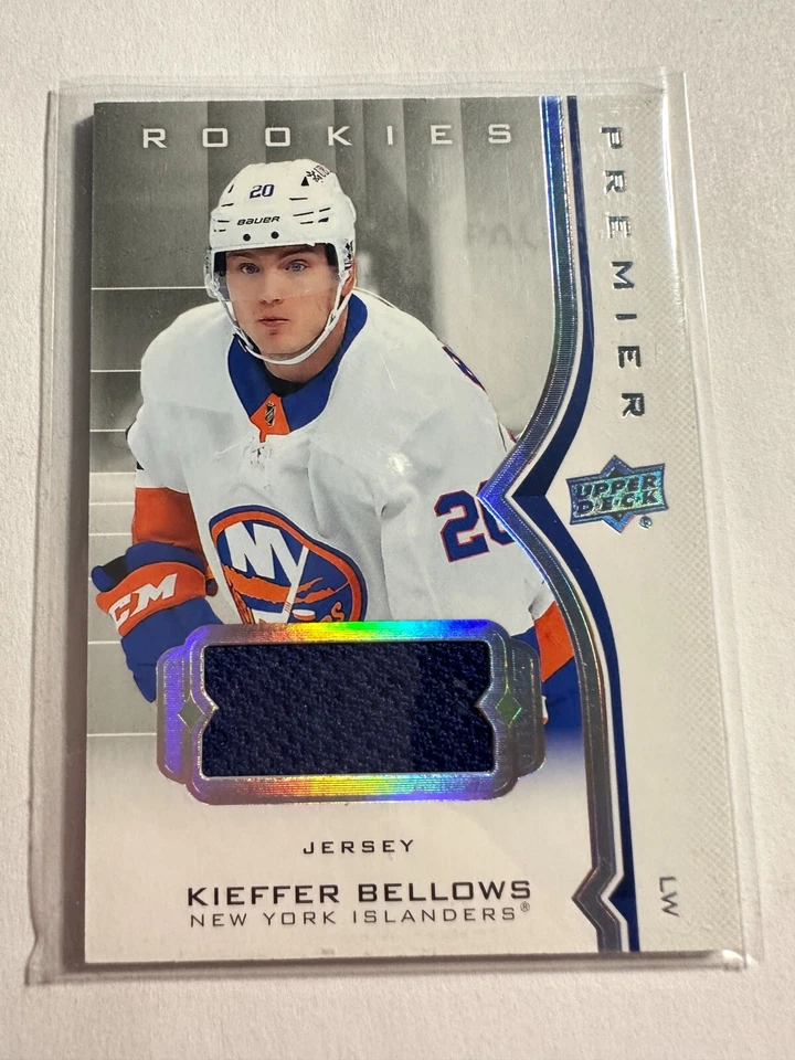 K92,960 - 2020-21 Upper Deck Premier Jerseys #91 Kieffer Bellows - Image 1 of 1