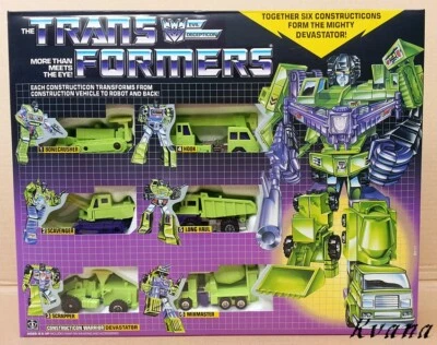 Transformers Reissue G1 DEVASTATOR new version MISB Gift Box - Image 1 of 4