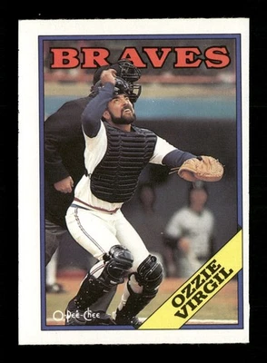 1988 O-Pee-Chee #291 Ozzie Virgil Atlanta Braves - Image 1 of 2