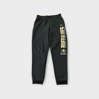 Black Nike Dri-Fit CU Colorado Buffaloes Sweat Pants Athletic Leisure Men's M - Image 1 of 4