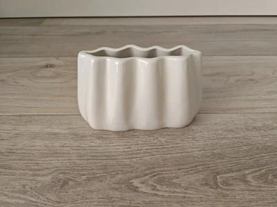 Vase Tosca creme-weiß 13cm breit Tiziano - Bild 1 von 3