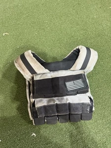 45LB Adjustable Short Weight Training Vest - Cast Iron Weights Included - Picture 1 of 5
