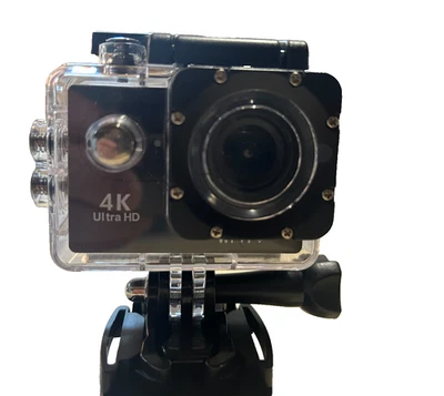 Action Camera Sports 4K 30FPS WiFi 2.0inch Ultra HD 4X Zoom PC Webcam - Image 1 of 4