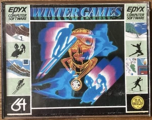 Winter Games / C64 Commodore 64 Datasette / Epyx / Getestet 💾✅ - Bild 1 von 14
