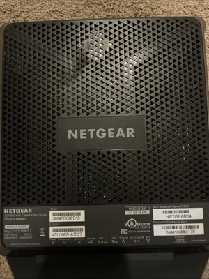 NETGEAR Nighthawk AC1900 C7000V2 Wi Fi Cable Modem Router - Image 1 of 4