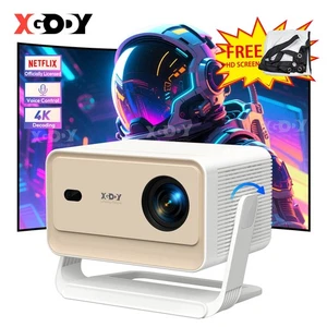 Whale Os 700ANSI Projector 4K FHD Bluetooth 5G WIFI Movie HDMI USB Home Theater - Picture 1 of 14