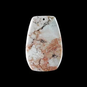 Brecciated Jasper 30x20x3 mm Pendant bead HF329005 - Picture 1 of 4