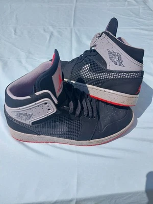 Air Jordan 1 Retro 89 Negro Rojo Fuego Cemento Hombre Talla 10 Foto 1 de 4