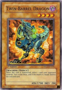 Twin-Barrel Dragon TDGS-EN029 Super Rare The Duelist Genesis NM - Picture 1 of 1
