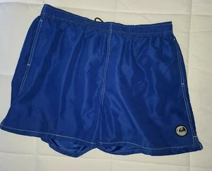 Bañador hombre azul sólido playa crucero red forrado cordón XXL poliéster - Imagen 1 de 6