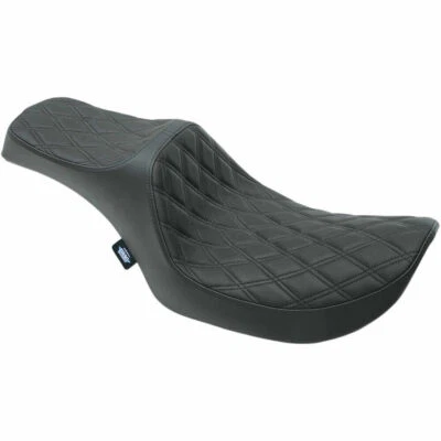 Asiento 2-up Drag Specialties Double Diamond Predator III para modelos Harley FXR Foto 1 de 2