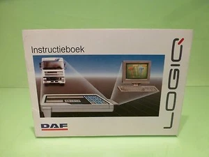 VINTAGE DAF TRUCK LOGIC - INSTRUCTIEBOEK INSTRUCTION BOOK - RARE - GOOD - Imagen 1 de 4