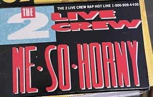 2 Live Crew - Me So Horny (Cassette Single, 1989) Hip-Hop, Rap - Picture 1 of 4