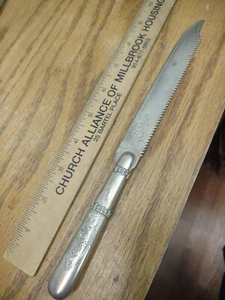 Altes Gorham Sterlingsilber Hochzeitstorte Messer 10" L - Bild 1 von 7