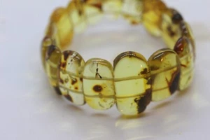 Baltic  Amber Bracelet Vintage,,, Natural BALTIC Amber,. - Picture 1 of 5