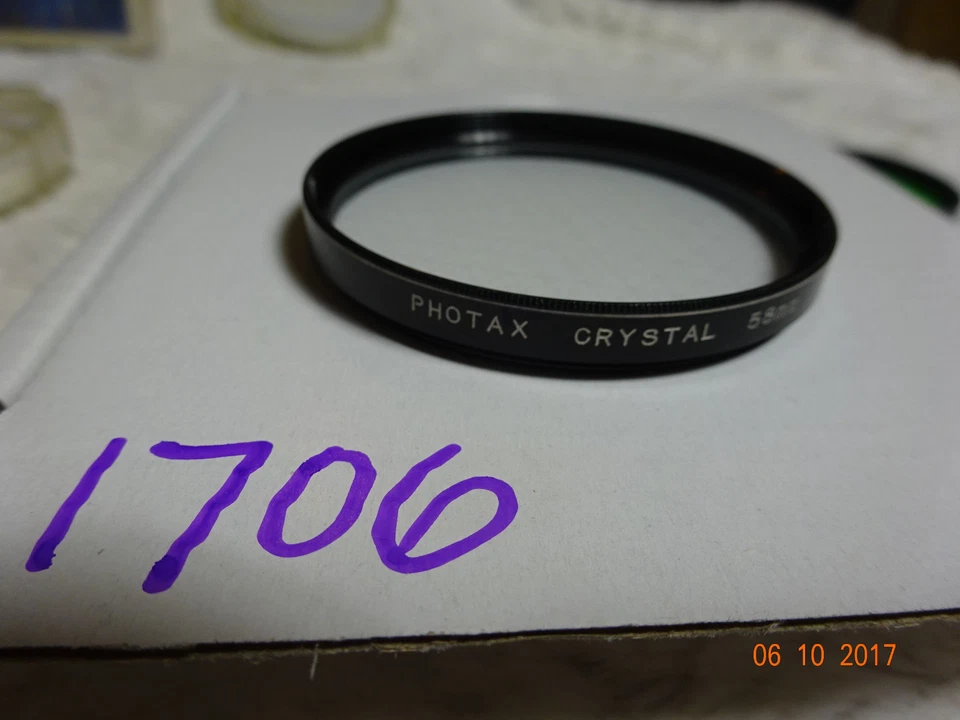 58mm Screw-In Filter PHOTAX  CRYSTAL-CROSS SCREEN Made in JAPAN Star Effect - Image 1 of 1