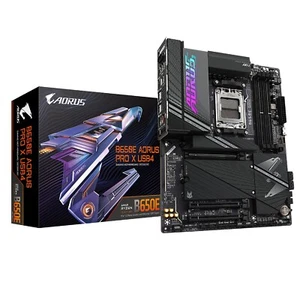 Gigabyte B650E AORUS PRO X USB4 AM5 DDR5 ATX HDMI Wi-Fi 7 M.2 PCIe USB Type-C - Picture 1 of 5