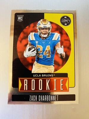 Zach Charbonnet 2023 Panini Premium Edition Legacy Rookie #160 Seahawks Rc - Image 1 of 2