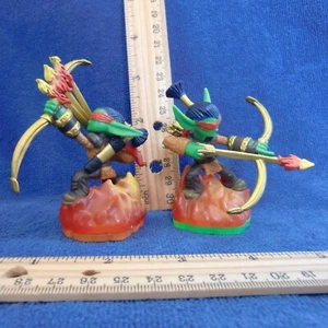 Skylanders 2 FLAMESLINGER Game Pieces OKC  Activision  Orange Green Base 11 12 - Picture 1 of 4