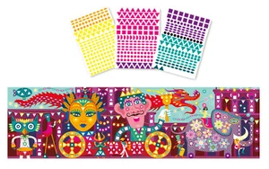 Kit Creative Child Border Carnival And Sticky Labels - Picture 1 of 1