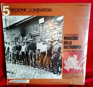 I Protagonisti Minatori Della Valtrompia LP ITALY 1975 MINT Albatros Folk - Imagen 1 de 2