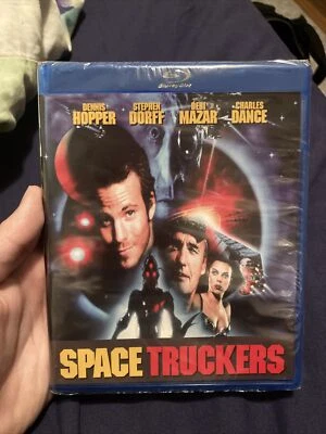 Space Truckers Blu-ray Scream Factory Limited Ed. Dennis Hopper 90s Sci-Fi NEW - Image 1 of 3
