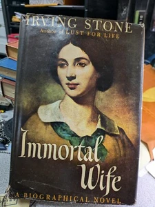 Immortal Wife by Irving Stone - 1946 HC/DJ BROWN BOOK - Bild 1 von 1