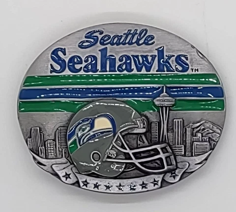 1993 Seattle Seahawks Belt Buckle Cover
