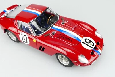 1:18 Ferrari 250 GTO #19 Le Mans 1962 signed by Jean Guichet CMC M-174 NEU&OVP - Bild 1 von 2