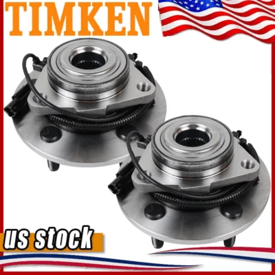 Pair Timken Front Wheel Hub Bearing Assembly For 2012- 2017 2018 Ram 1500 Foto 1 de 4