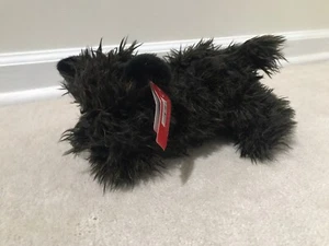 Peluche cane cucciolo Aurora Flopsies Cairn Terrier 11” nero con etichetta - Foto 1 di 9