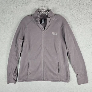 Mountain Hardwear Fleece Jacket Women Large Microchill 2.0 Full Zip - Picture 1 of 10