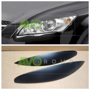 Headlight Eyelids for Kia Ceed 1 ED 2006-2010 ABS Matt - Imagen 1 de 6