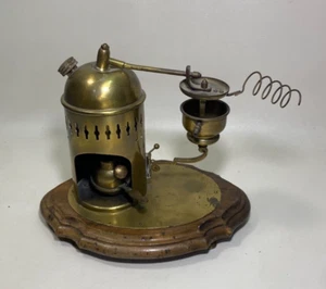 Antico TESTER PUNTO FLASH OLIO PETROLIO ottone Steampunk Made In Italy - Foto 1 di 21