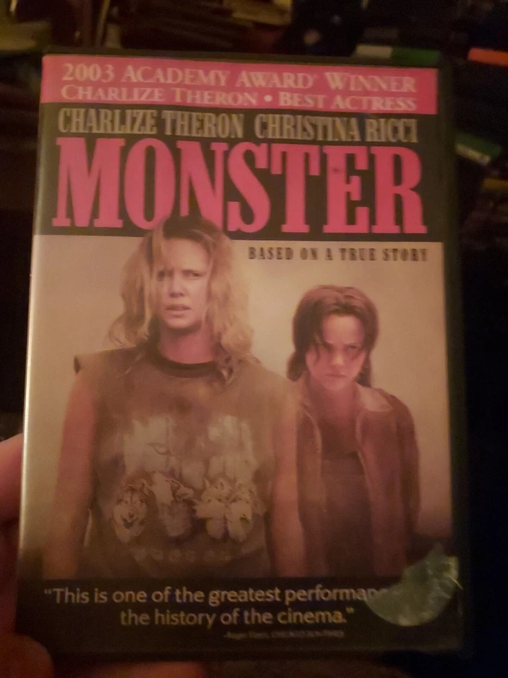 Monster (DVD, 2003, Widescreen) Like New !   Charlize Theron   Christina Ricci - Image 1 of 1