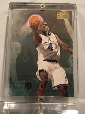 1996-97 SKYBOX  CHRIS WEBBER #129 BULLETS Rare - Image 1 of 2