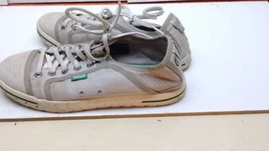 TEVA Gray Tan Canvas Athletic Sneakers Water Mountain Games Women Shoe 8.5M 39,5 - Picture 1 of 4
