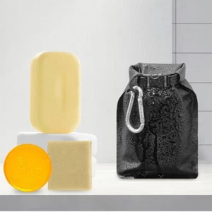 Travel Soap Bar Bag Portable Home Soap Bar Case Quick Dry Travel Soap Container - Picture 1 of 11